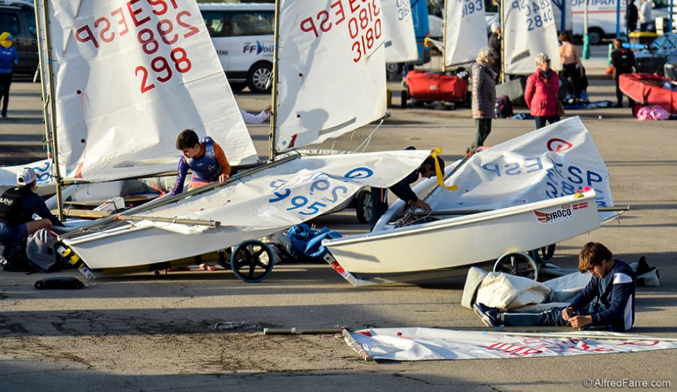 Palamós Optimist Trophy, vela, Optimist, deporte náutico, competición náutica